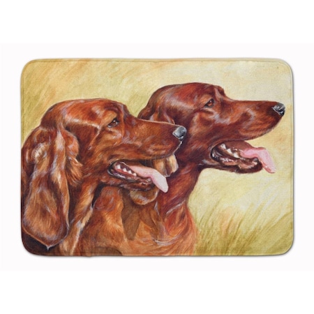 Carolines Treasures Irish Setters Machine Washable Memory Foam Mat CDCO0225RUG
